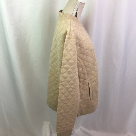 Isaac Mizrahi Live soho Quilted Bomber Jacket S - Picture 5 of 14